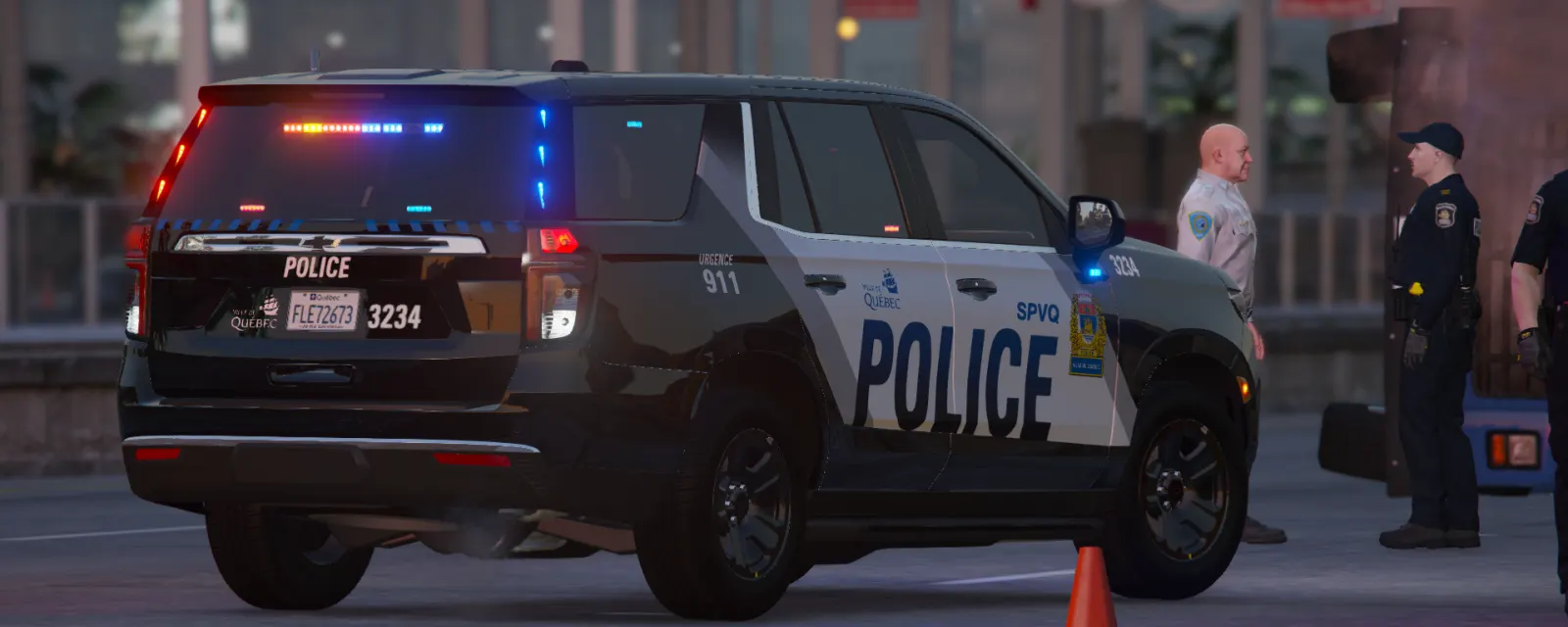 Intervention simulée UPRQ sur le terrain