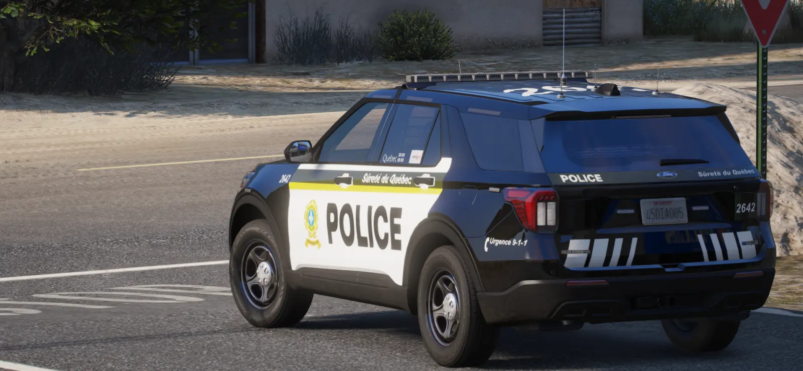 Intervention simulée UPRQ sur le terrain